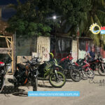Decomisa FGE 8 motocicletas en vivienda de Cancún
