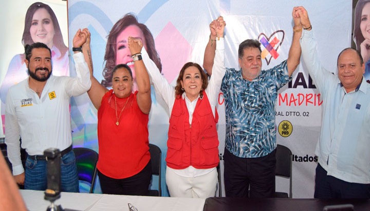 Respaldo total del PRD a Cora Amalia para diputada federal de Fuerza y Corazón por México