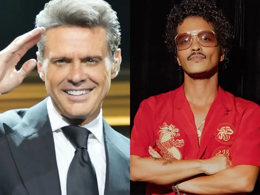 Bruno Mars se declara fan de Luis Miguel ¿qué otros famosos lo admiran?