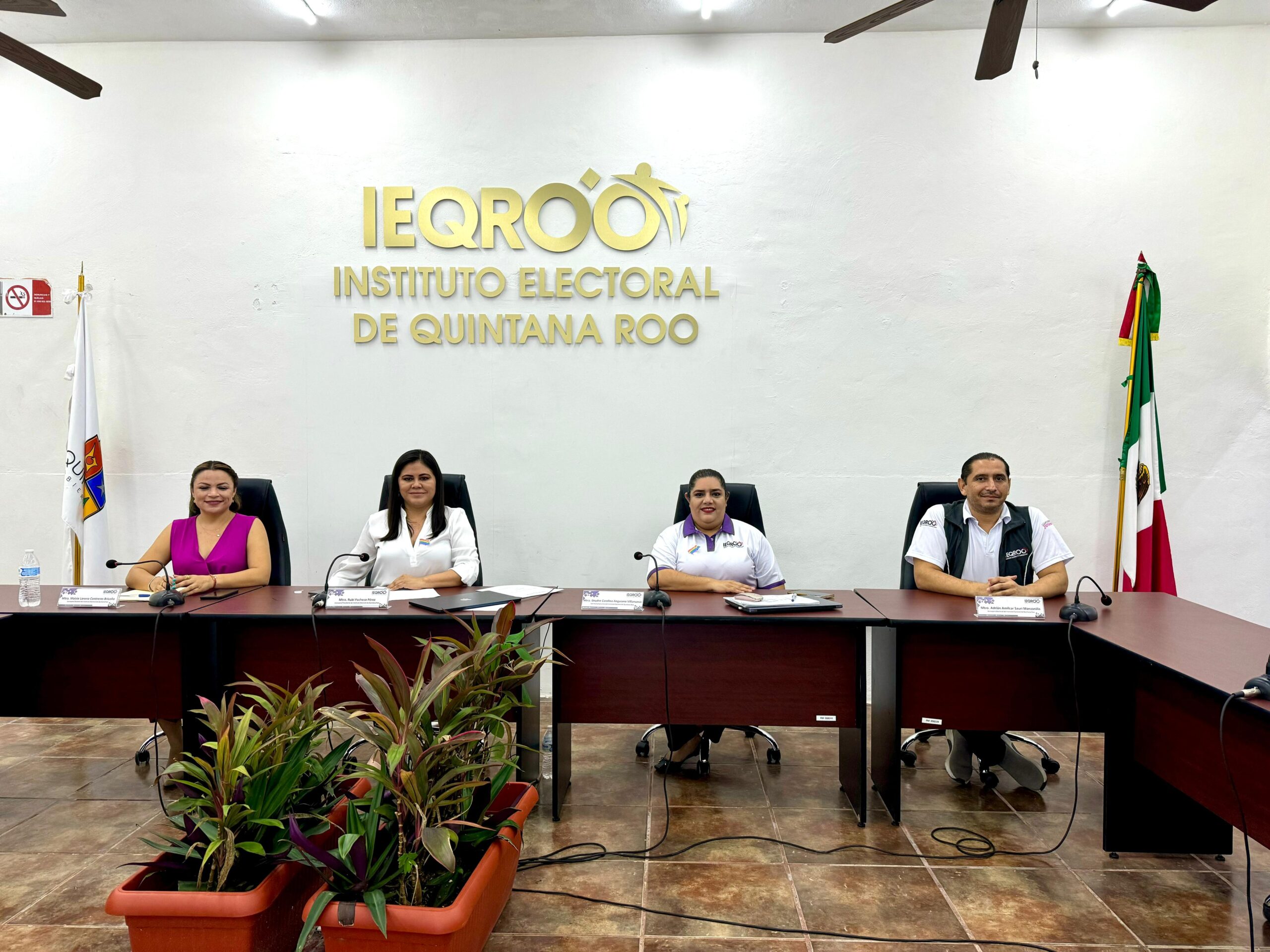 La presidenta del IEQROO, Ruby Pacheco Pérez, señaló que pese al recorte, de alrededor de 37 millones de pesos, se buscará cumplir con las mismas metas