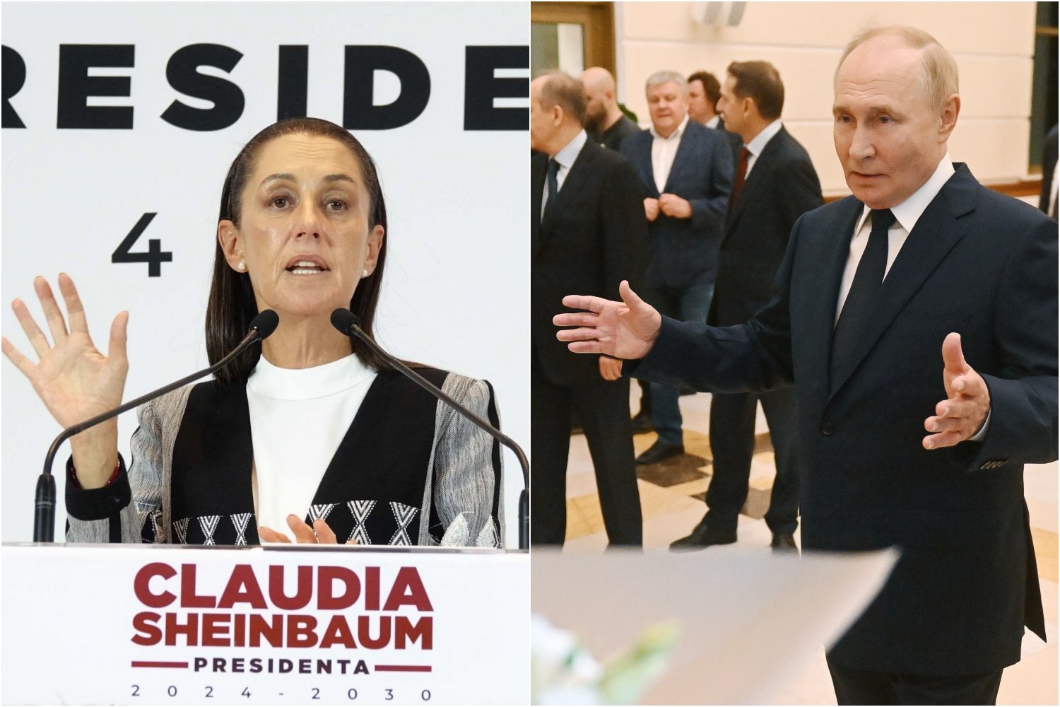 Vladimir Putin, entre los invitados para toma de protesta de Sheinbaum