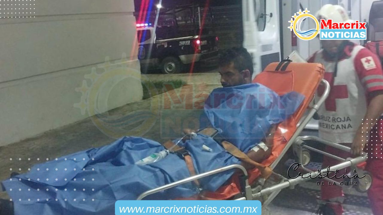Sicarios disparan a un colombiano en el fraccionamiento Paseos Nikte de Cancún.
