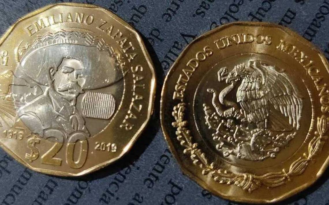 Ofrecen casi 2 millones de pesos por moneda de Emiliano Zapata.