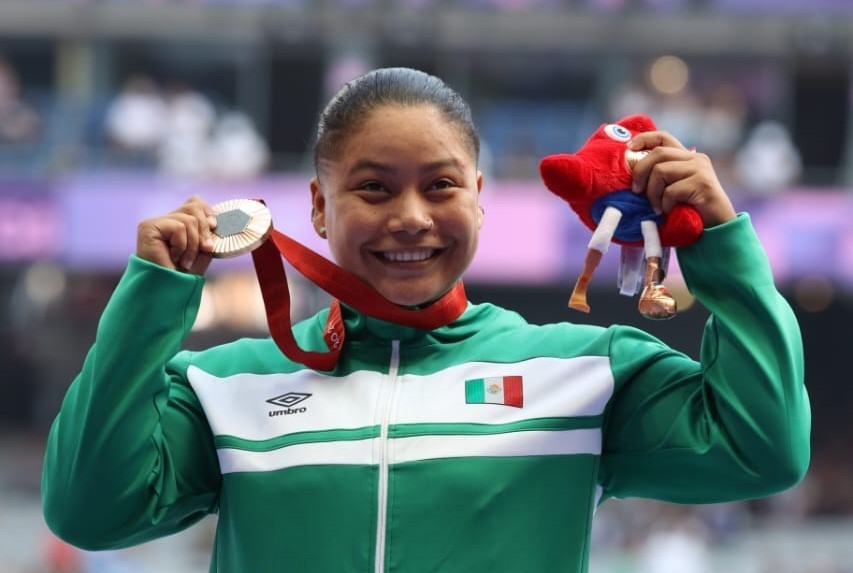 Osiris Machado gana medalla de bronce en lanzamiento de disco en Juegos Paralímpicos.