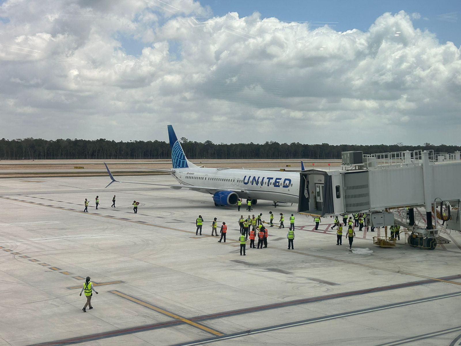 Arriban al Aeropuerto de Tulum más pasajeros de los prospectados