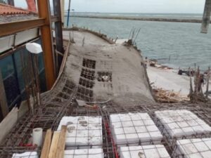 Colapsa parte de la construcción del Aquarium de Veracruz