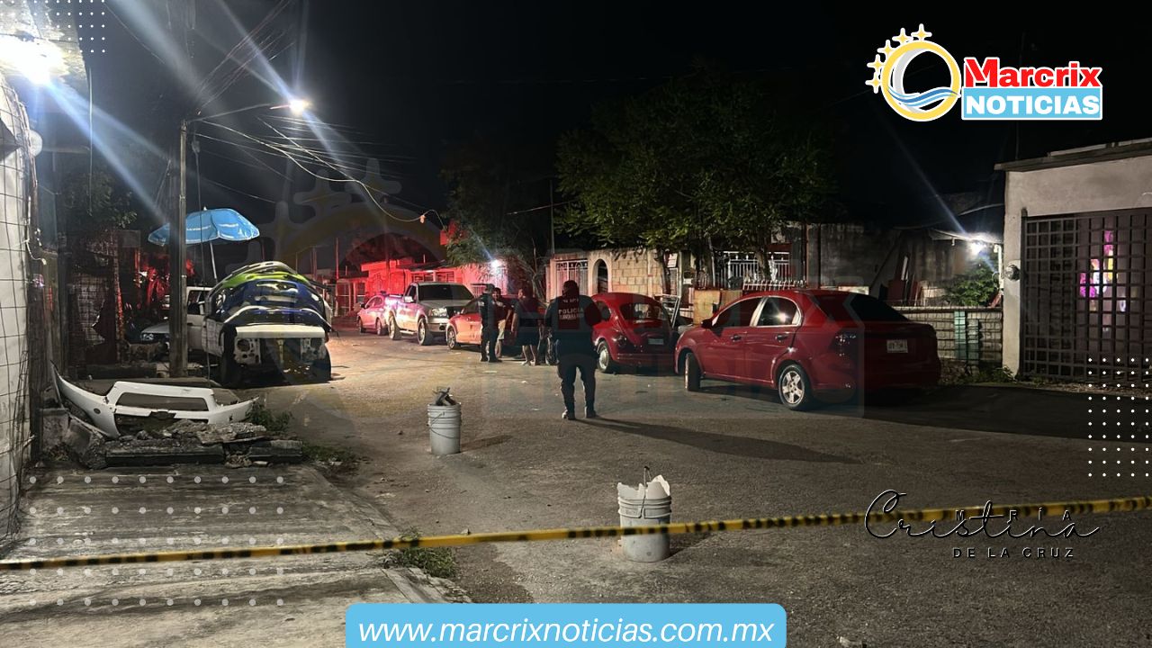 Persona recibe dos impactos de arma de fuego, en Cancún