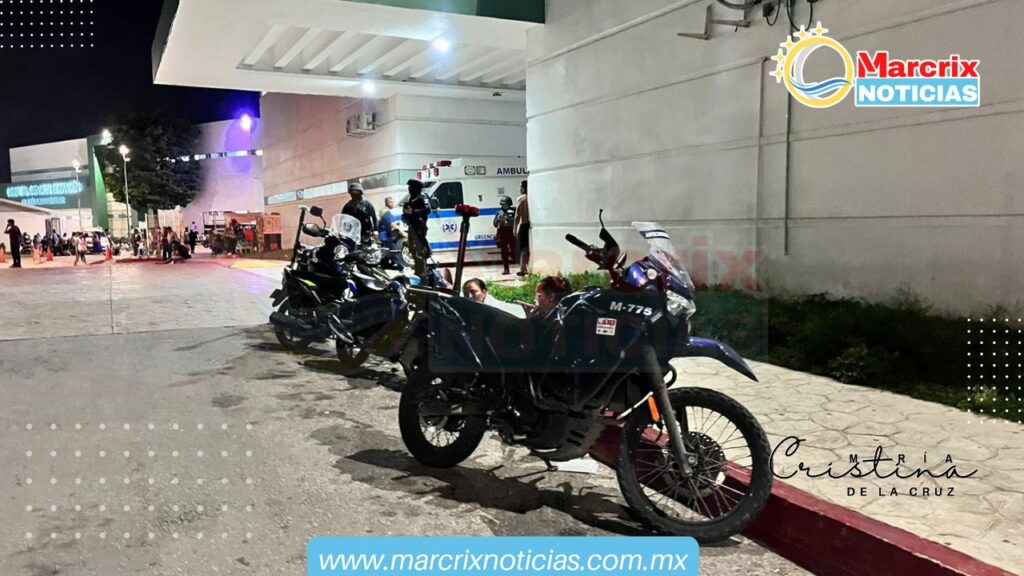 Persona recibe dos impactos de arma de fuego, en Cancún