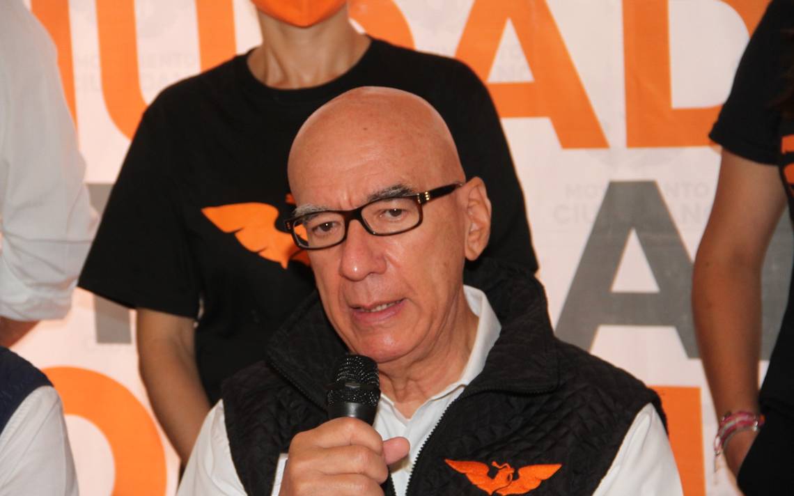 Dante Delgado padece cáncer de estómago
