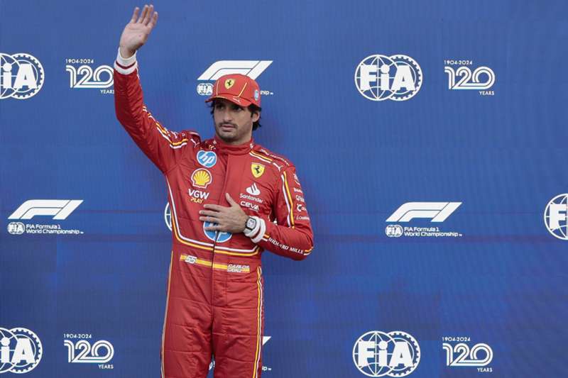 Carlos Sainz saldrá en primera posición en el Gran Premio de México 2024