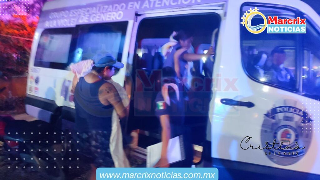 Vecinos de Cancún amarran a hombre que presuntamente intentó abusar de una menor de edad