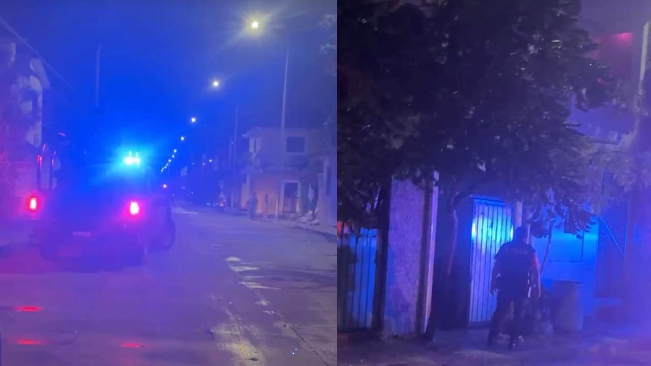 Hombre amenaza con machete a personas de cuartería en Playa del Carmen