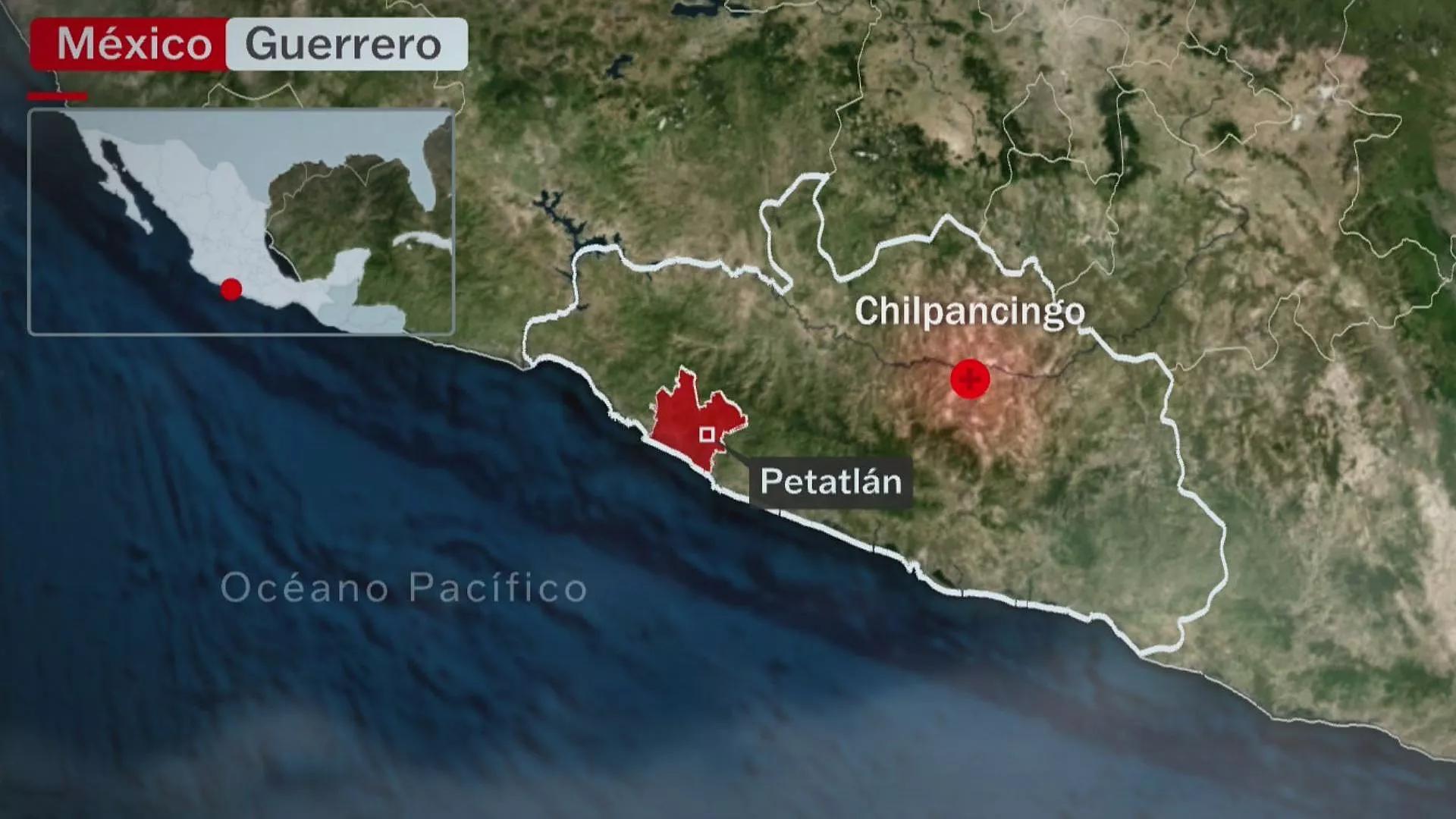Tiembla en Guerrero con magnitud de 5.6 en su epicentro