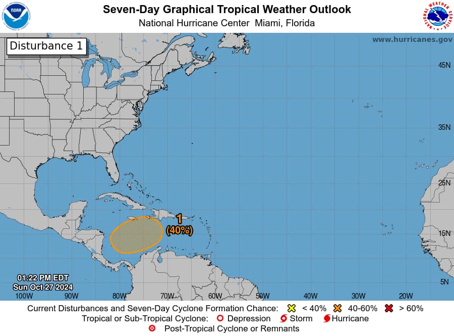 Vigilan en Quintana Roo posible desarrollo ciclónico