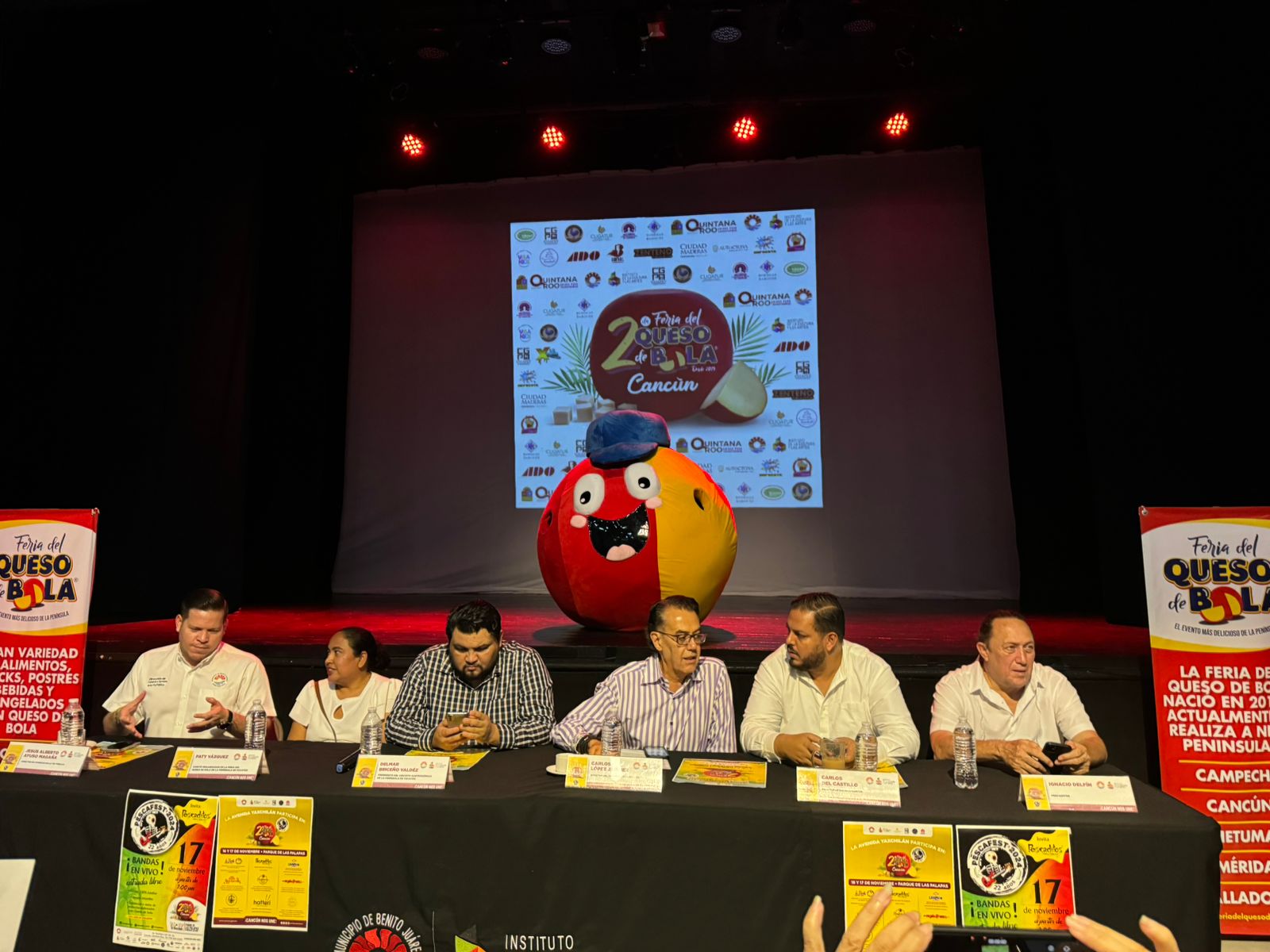 2 ª Feria del Queso de Bola en Cancún Múltiples platillos con queso de bola en Parque las Palapas de Cancún.