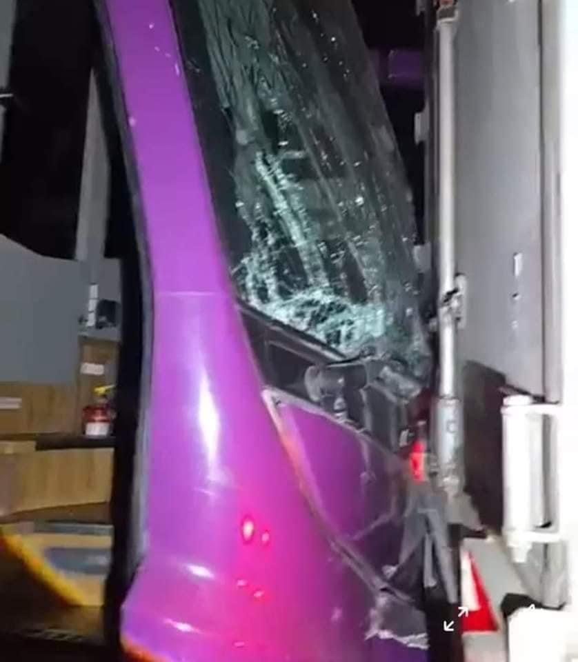 Carambola en carretera de Veracruz deja varios lesionados