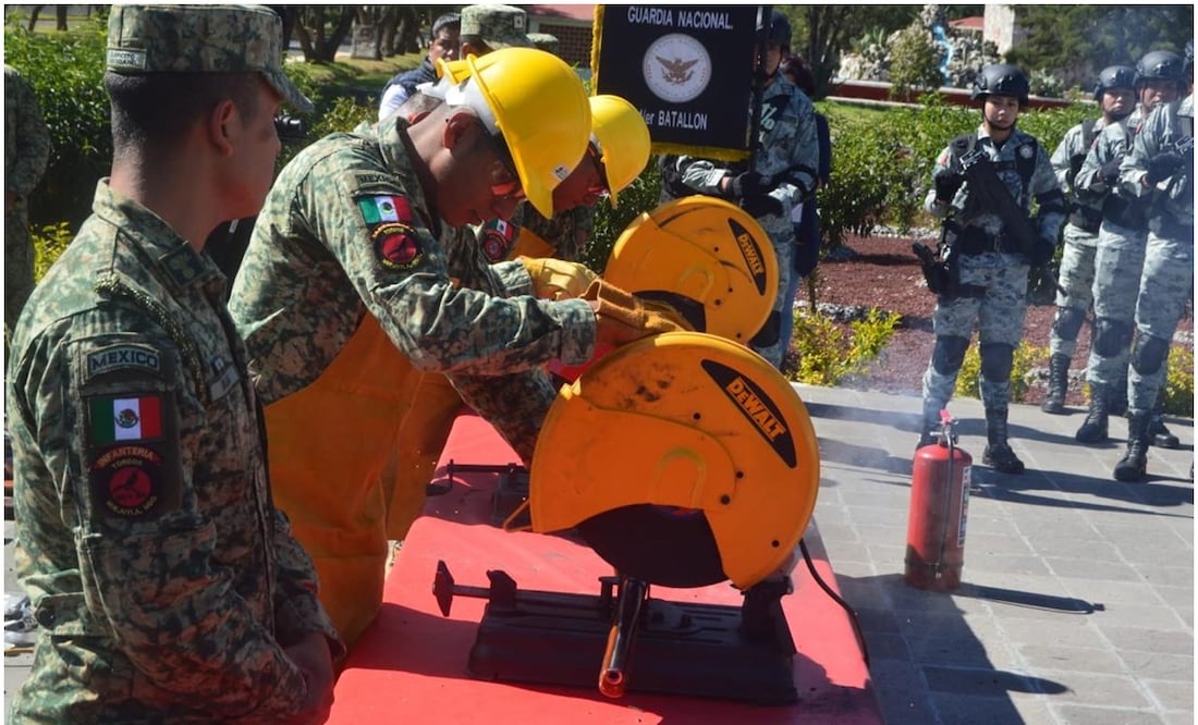 Destruye Sedena armas decomisadas en Hidalgo