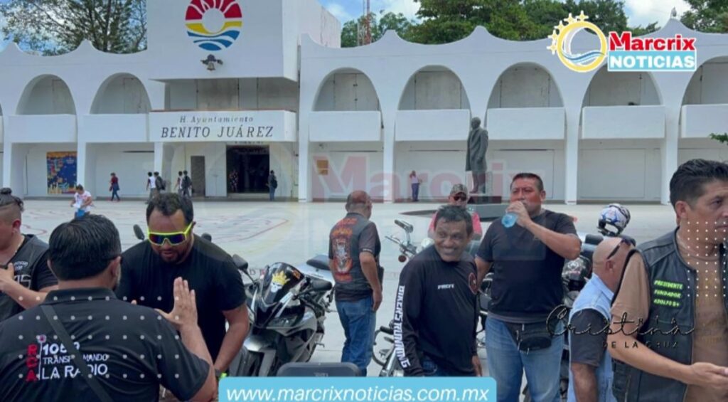 Motociclistas de Cancún, a favor de retenes policiacos