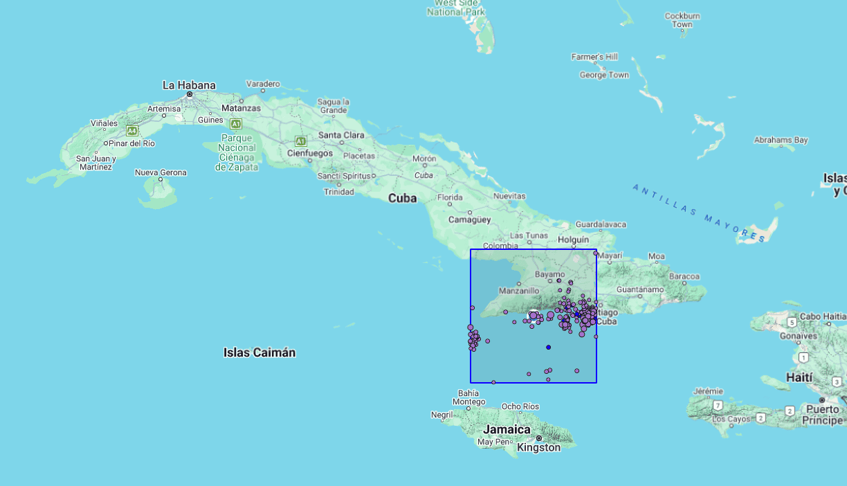 ¡Fuerte sismo al sur de Cuba!