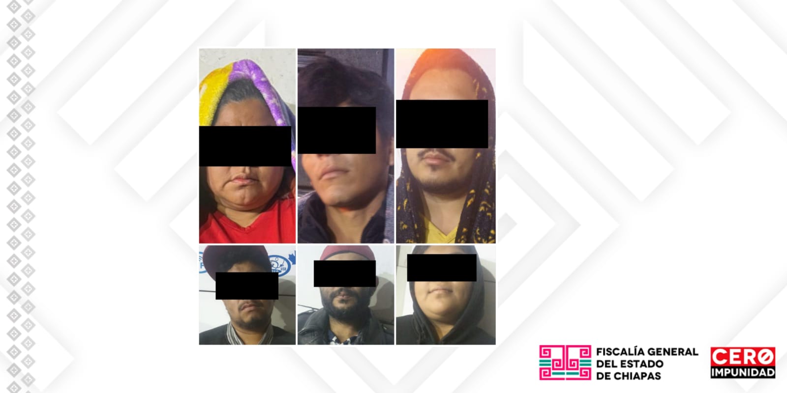 Detienen en Chiapas a presuntos traficantes de personas