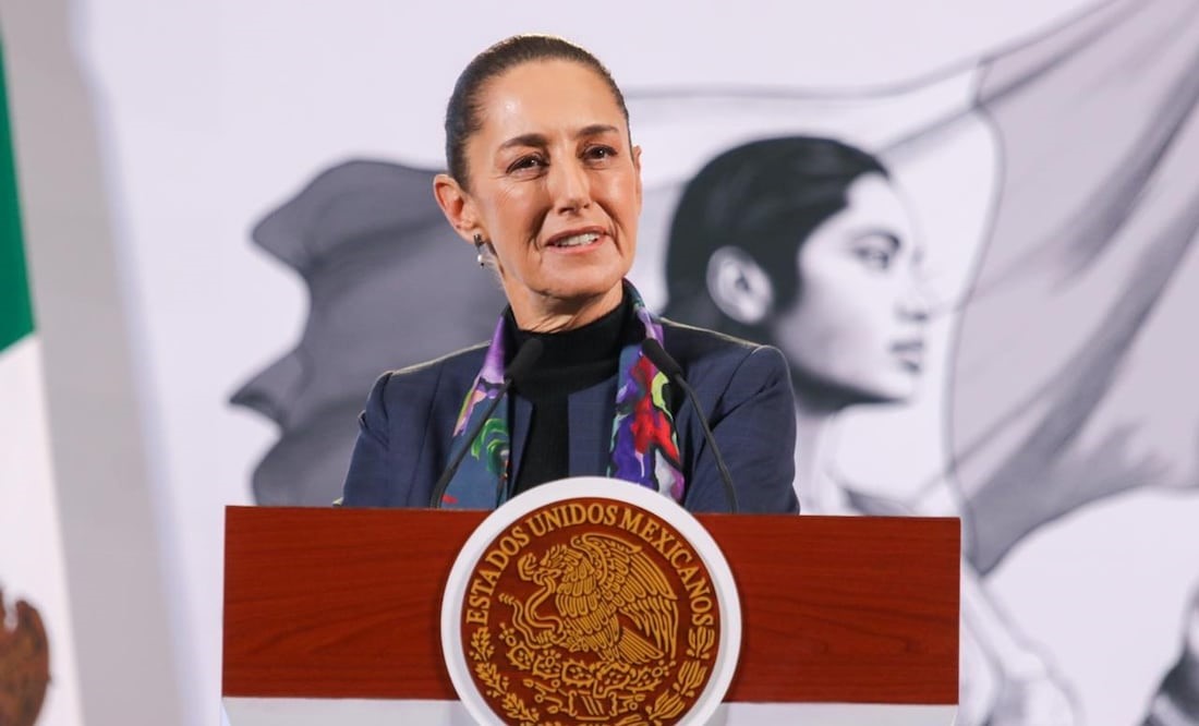 Niega Sheinbaum reproche a Trump sobre aranceles y señala que México no se doblega.