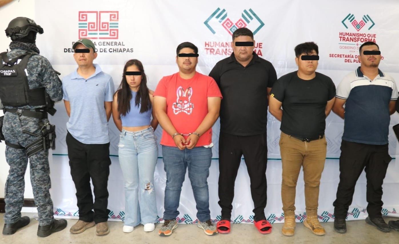 Desmantelan banda de policías extorsionadores en Chiapas