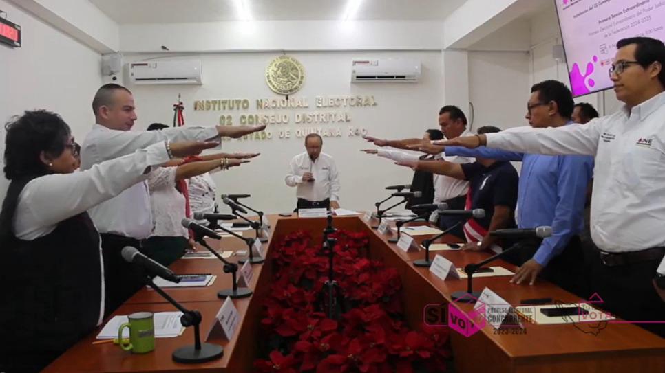 El INE en México instala 300 consejos distritales para elección en el Poder Judicial, cuatro en Quintana Roo.