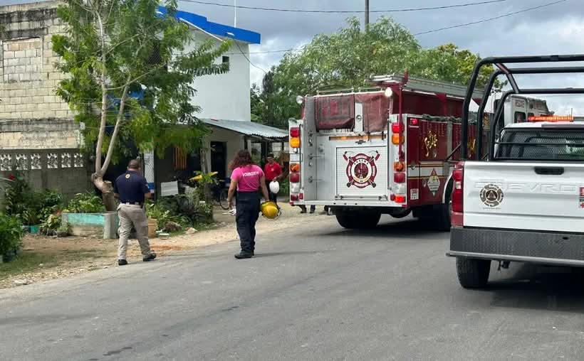 Un tanque de gas estalló en un bar de Chetumal, dejando un saldo de un hombre herido con quemaduras de segundo grado.