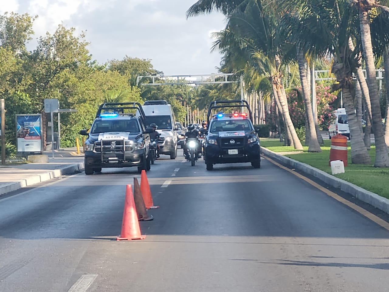 Realizarán cambio de circulación provisional en el Boulevard Kukulkán de Cancún