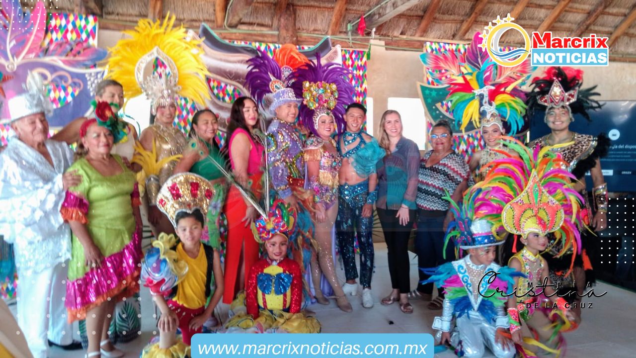 Presentan a reinas y reyes del Carnaval Isla Mujeres 2025