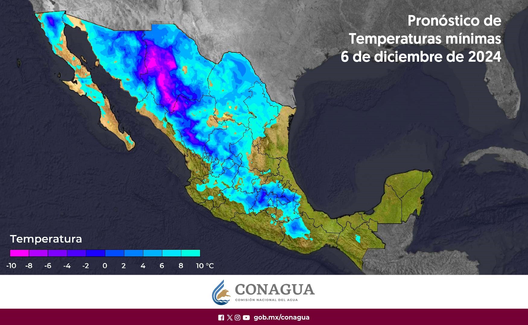 Continuará el frío en México y Península de Yucatán A consecuencia del Frente Frío 13, se mantendrá el ambiente de frío a gélido en México y en Quintana Roo.