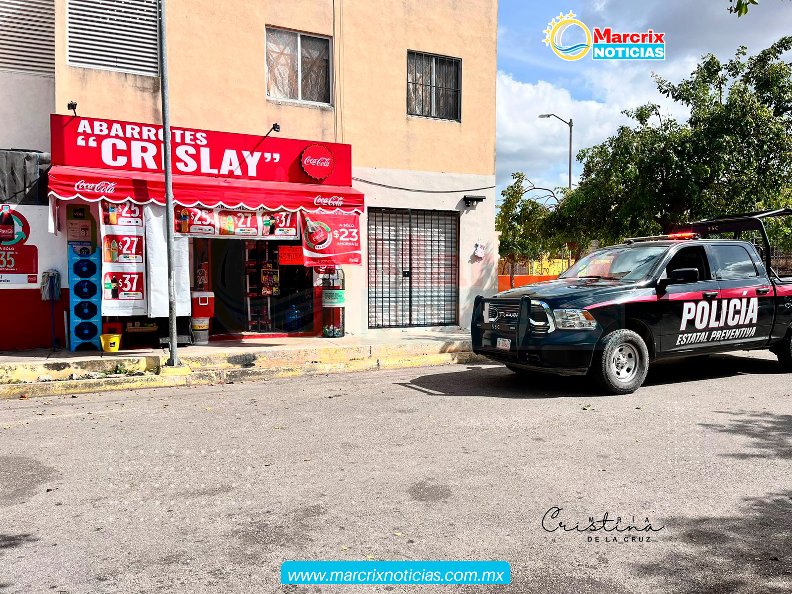 Reportan detonaciones por arma de fuego en tienda de abarrotes, en Cancún