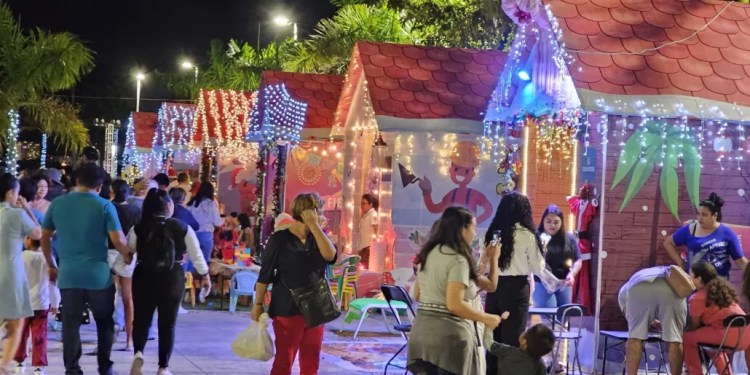 Alrededor de 33 mil personas han visitado la Villa Navideña en Cancún