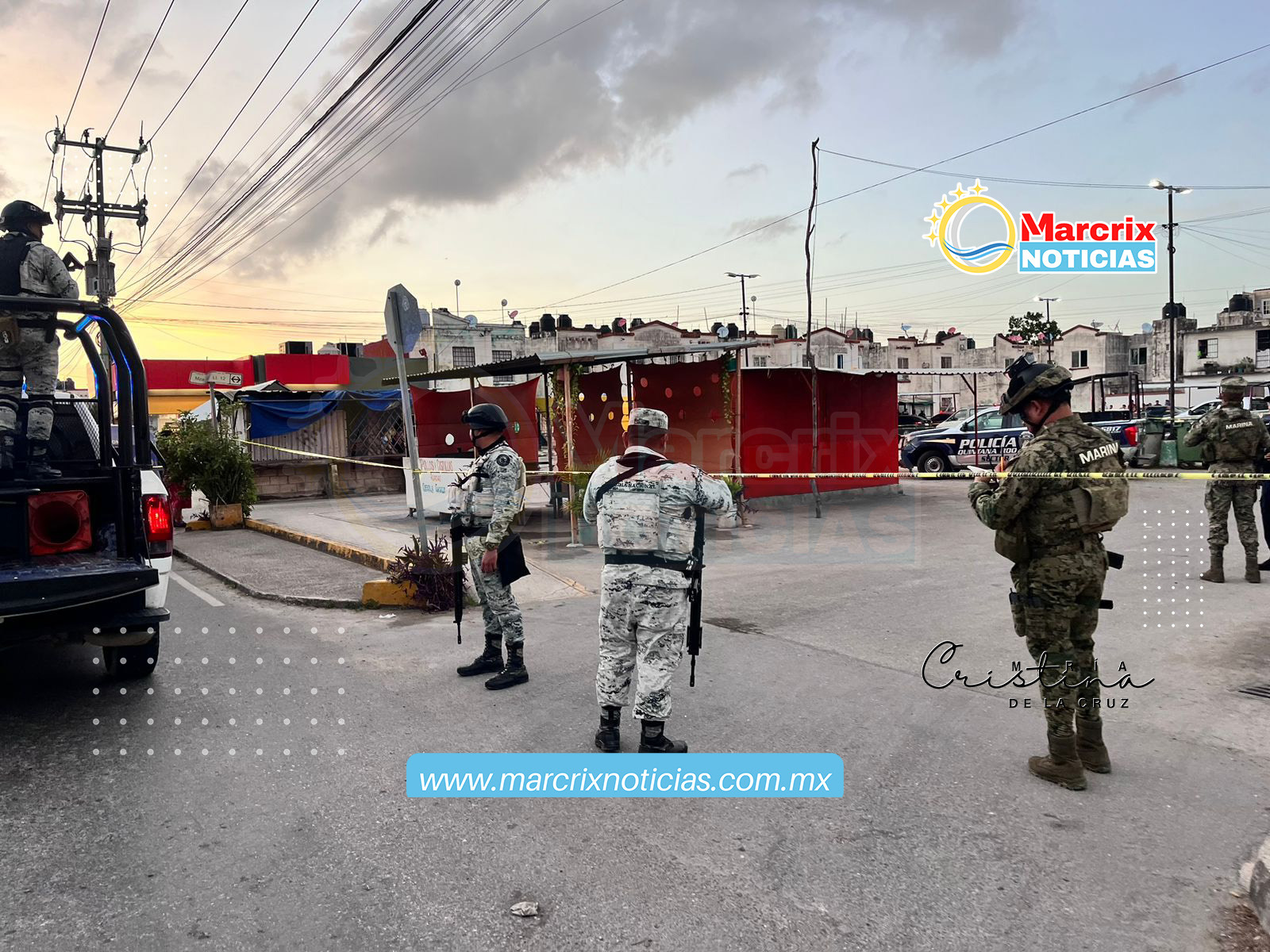 Fallece hombre en Villas Otoch Paraíso, en Cancún, por disparos con arma de fuego