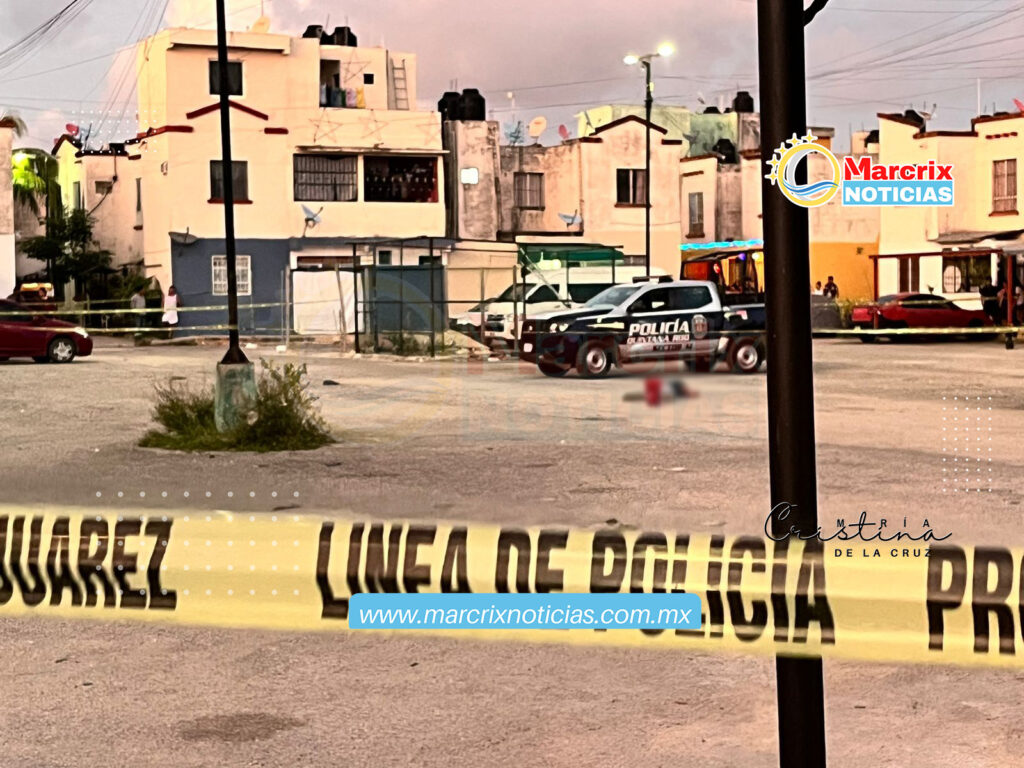 Fallece hombre en Villas Otoch Paraíso, en Cancún, por disparos con arma de fuego