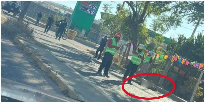 Una mujer murió al ser atropellada por un taxi en el bulevar Guadalupe Hinojosa, Oaxaca, justo a la altura de la gasolinera Zapoteca.
