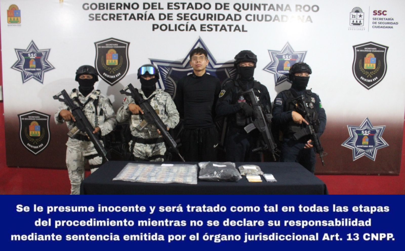 Ángel Arturo "N" fue detenido como presunto implicado en delitos Contra la Salud