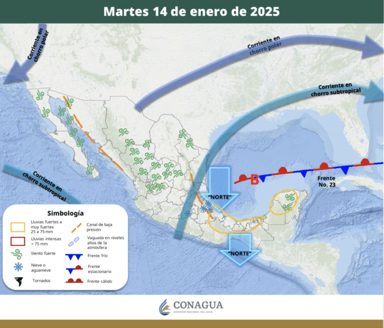 En Temporada de Frío Extremo han fallecido seis personas en México