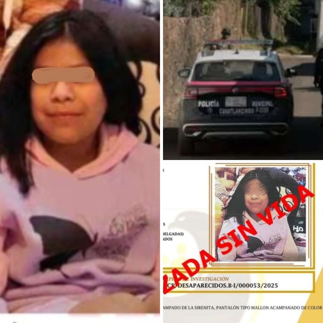 La policía halló el cuerpo sin vida de la niña Génesis de tan solo 10 años de edad, asesinada Puebla