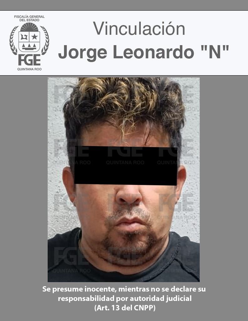 Por lesiones calificadas y disparar a su víctima fue vinculado a proceso Jorge Leonardo “N”, en Playa del Carmen.