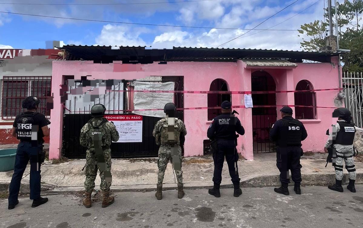 Decomisan 114 dosis de marihuana y cristal en cateo de vivienda en Chetumal. No hay detenidos.