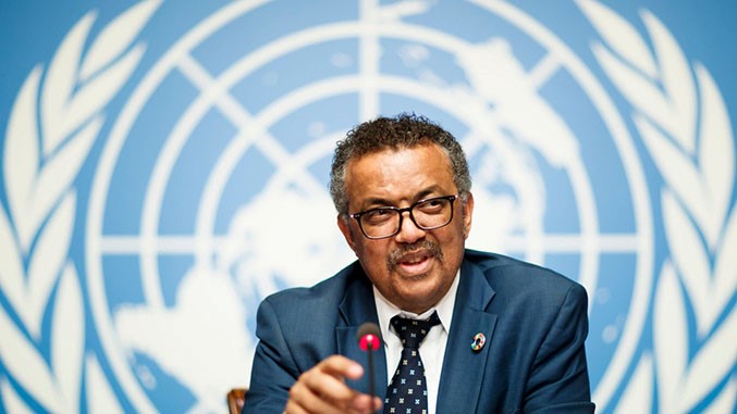 Tras los argumentos de Estados Unidos de abandonar la OMS, Adhanom Ghebreyesus Tedros extendió nuevamente una invitación al presidente Donald Trump a reconsiderar su decisión