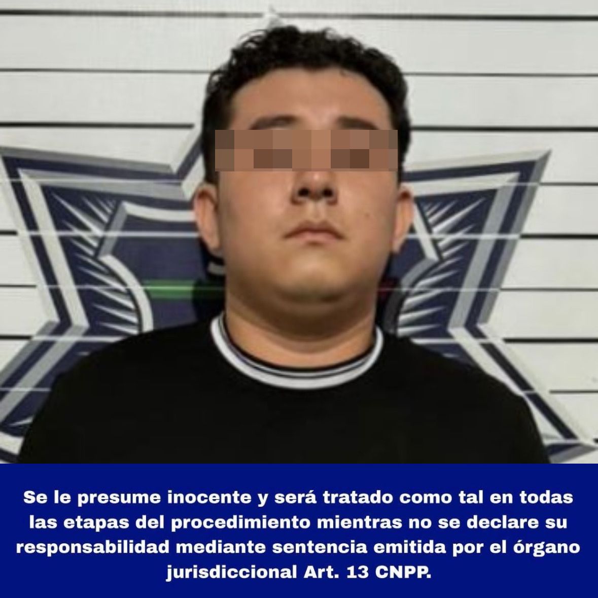 La policía lo sorprende con marihuana en su poder.