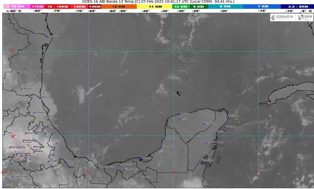 Se tendrá cielo parcialmente nublado, lluvias aisladas sobre algunas zonas del estado y ambiente será caluroso