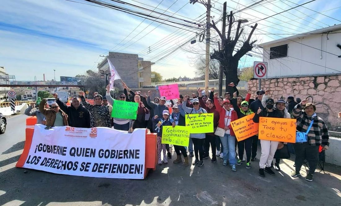 La marcha de los maestros es en rechazo al 95 por ciento de los puntos propuestos por el gobierno de Zacatecas
