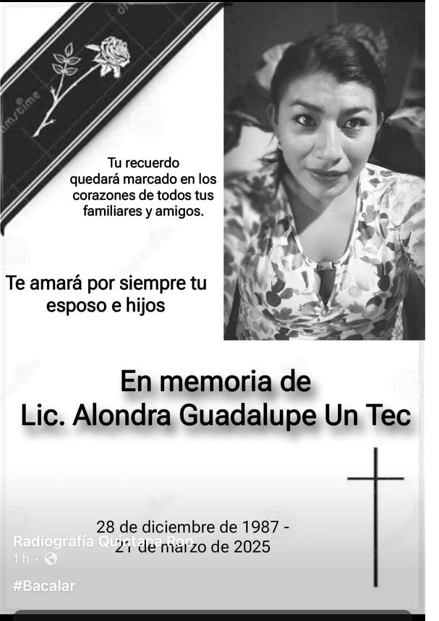 La maestra Alondra Guadalupe, se distinguió por ser una líder en el magisterio, una mujer de lucha y según sus familiares, fue pieza fundamental en el Comité Central de Lucha