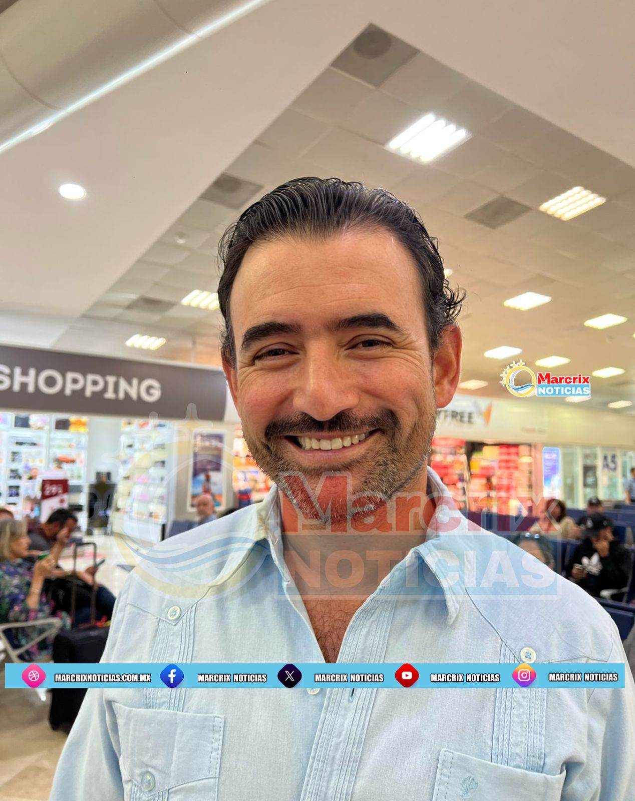 Hay facilidades migratorias para que los turistas lleguen a Quintana Roo, confirmó Andrés Martínez Reynoso, Director Del Consejo Promoción Turística