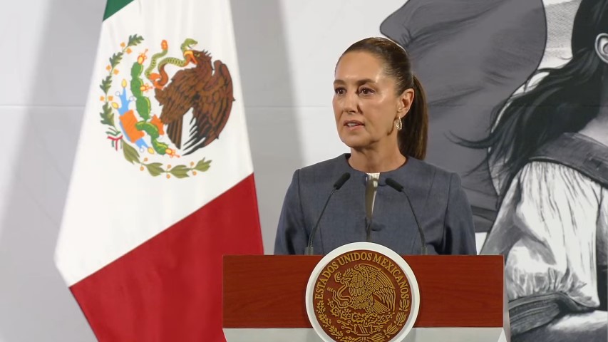 Se trabaja para frenar el huachicol hacia Estados Unidos afirmó Claudia Sheinbaum.