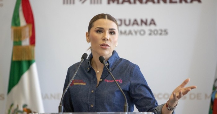 La Gobernadora de Baja California, Marina del Pilar minimizó el retiro de su Visa, pues aseguró que no la necesita para ser gobernadora.