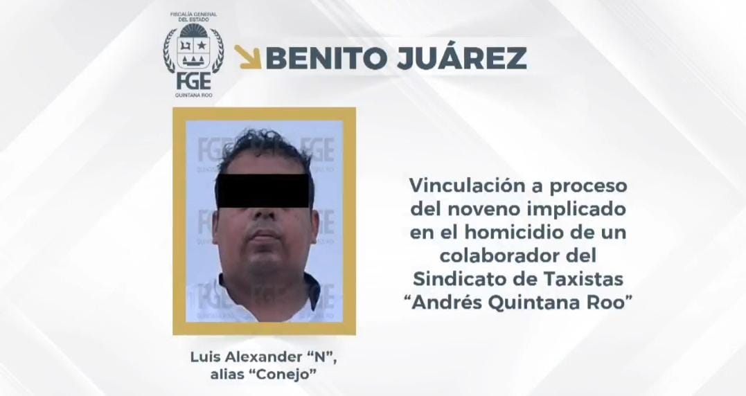 Detienen al Conejo, hizo labores de "halconeo" para ejecución de taxista de Cancún. Son 9 ya los detenidos.